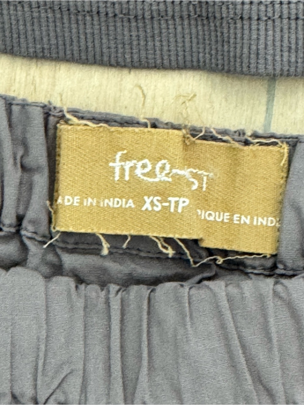 Free People Gray Blue Crop Tank & Mini Skirt Matching Set XS - Picture 3 of 8